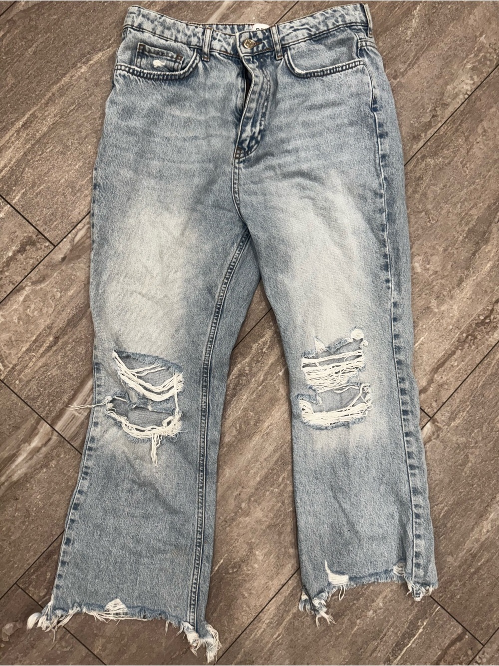 Urban outfitters crop boot cut jeans